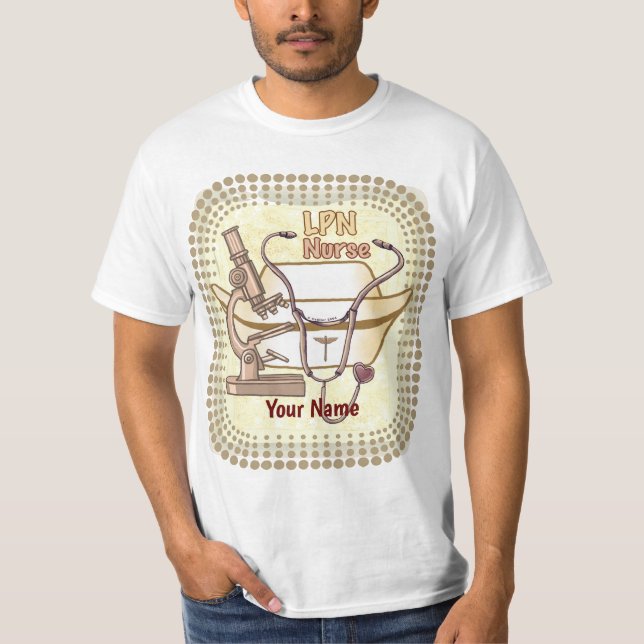 Camiseta t-shirt da Enfermeira LPN (Frente)