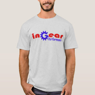 Camiseta T-shirt da equipe da raça do desempenho de Ingear