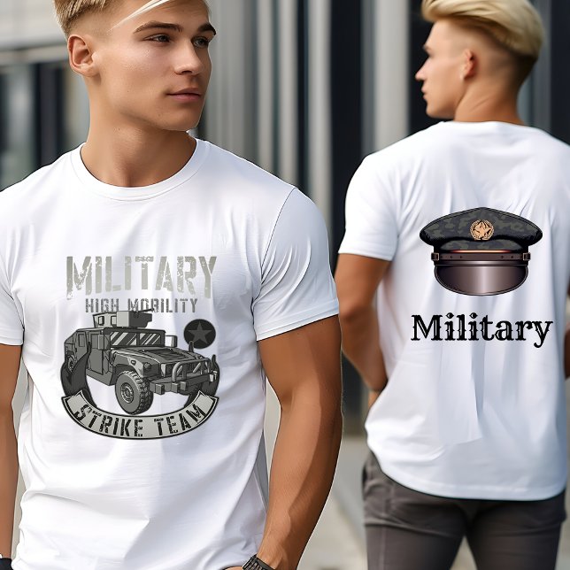 Camiseta T-Shirt da Equipe de Alto Mobilidade Militar (Criador carregado)