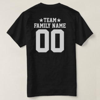 Camiseta T-Shirt da Equipe de Esporte Personalizada e Perso