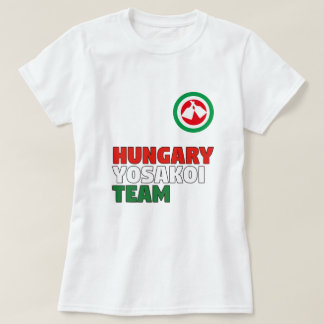 Camiseta T-shirt da equipe de Hungria Yosakoi