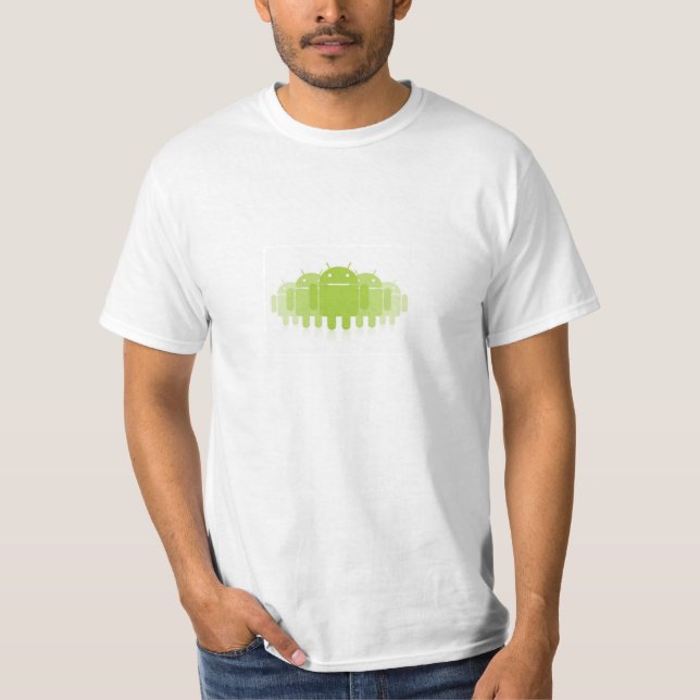 Camiseta T-shirt da equipe do Android (Frente)