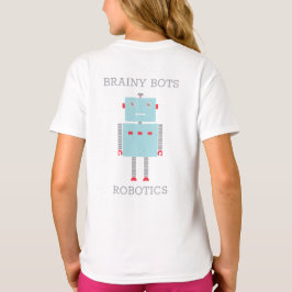Camiseta T-shirt da Equipe Robotics de Torneio do Campeonat