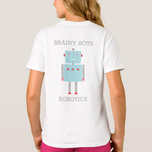 Camiseta T-shirt da Equipe Robotics de Torneio do Campeonat