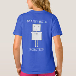Camiseta T-shirt da Equipe Robotics de Torneio do Campeonat