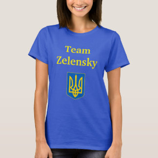 Camiseta T-Shirt da Equipe Zelensky