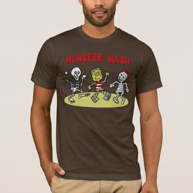 Camiseta T-shirt da erva-benta do monstro (Frente)