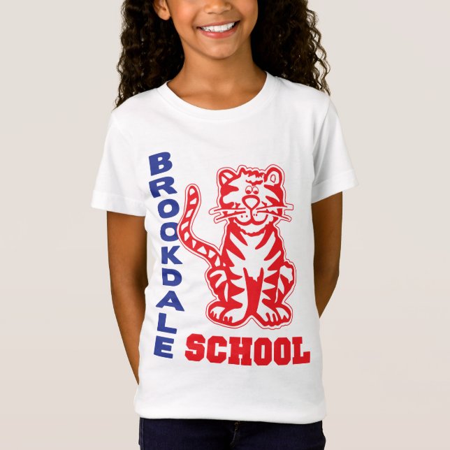 Camiseta T-shirt da escola de Brookdale (Frente)
