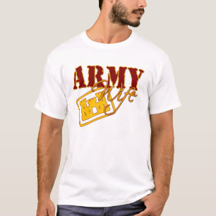 Camiseta T-shirt da esposa do engenheiro militar