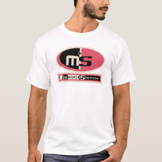 Camiseta T-shirt da estação de música