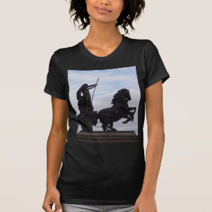 Camiseta T-shirt da estátua de Boadicea