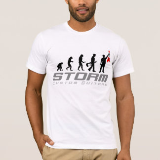 Camiseta T-shirt da evolução da TEMPESTADE
