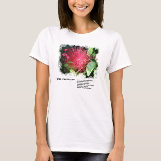 Camiseta T-shirt da faculdade criadora da alma