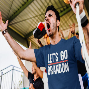 Camiseta T-Shirt da faixa do vamos GO BRANDON