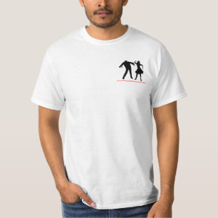 Camiseta T-shirt da família do zombi