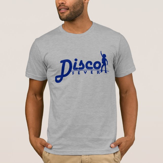 Camiseta T-shirt da febre do disco (Frente)