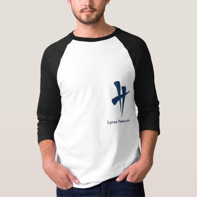 Camiseta T-shirt da federação de Lyran (Frente)