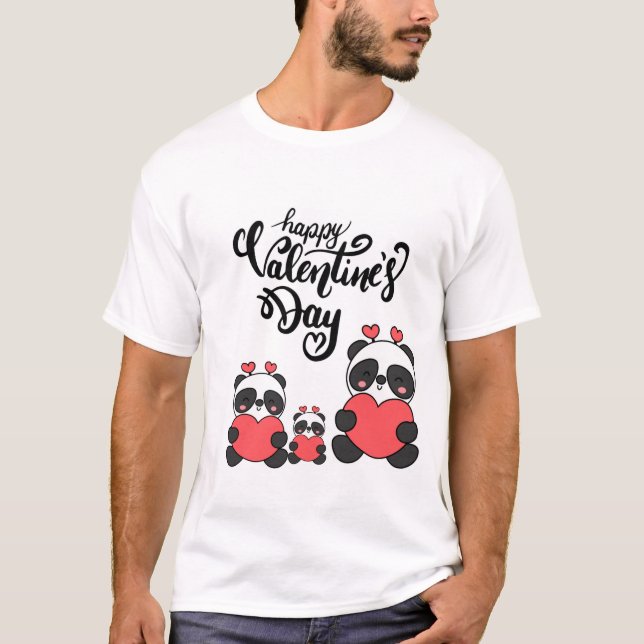 Camiseta "T-shirt da felicidade, do amor em todos os título (Frente)