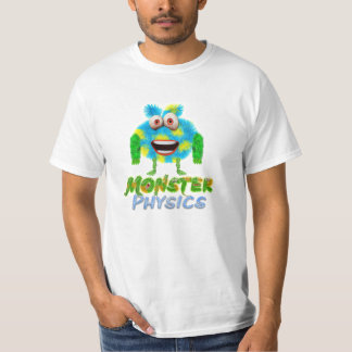 Camiseta T-shirt da física do monstro