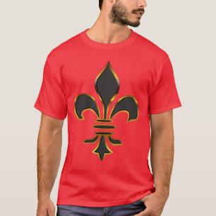 Camiseta T-shirt da flor de lis