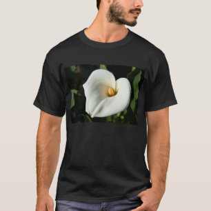 Camiseta T-shirt da flor do lírio de Cala