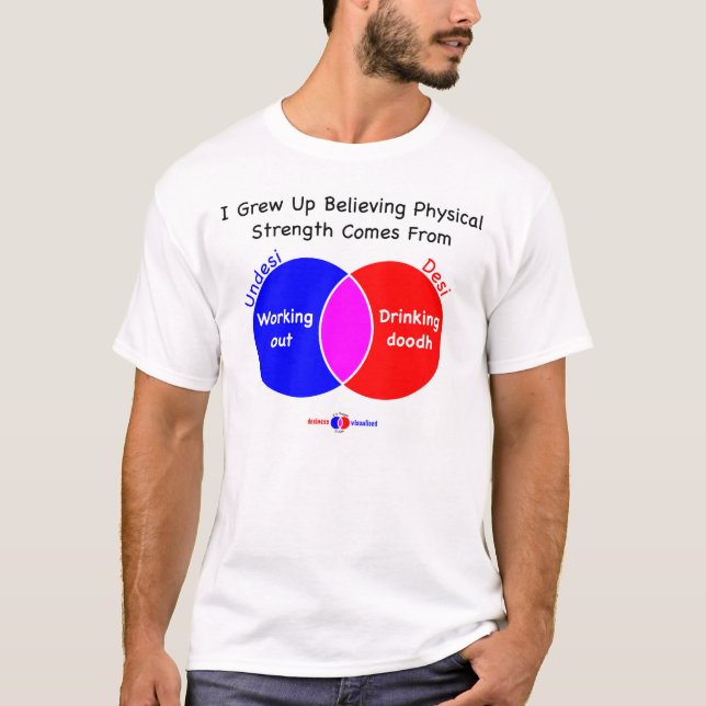 Camiseta T-shirt da força física (Frente)