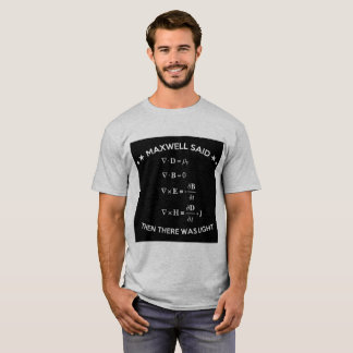 Camiseta T-shirt da fórmula dos homens
