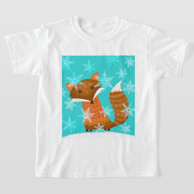 Camiseta T-shirt da Fox de inverno (Postura )
