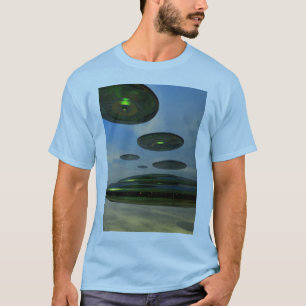 Camiseta T-shirt da frota dos pires de vôo