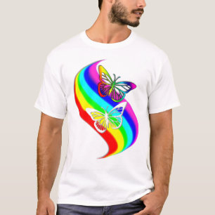 Camiseta T-shirt da fuga da borboleta