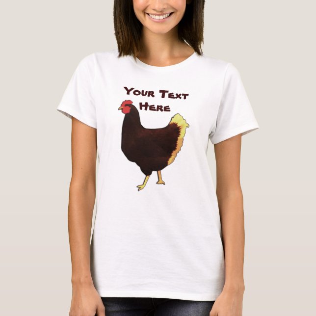Camiseta T-shirt da galinha (Frente)