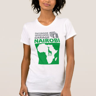 Camiseta T-shirt da garagem do colaborador de Nairobi