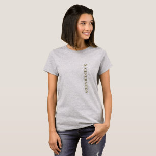 Camiseta T-shirt da geração X