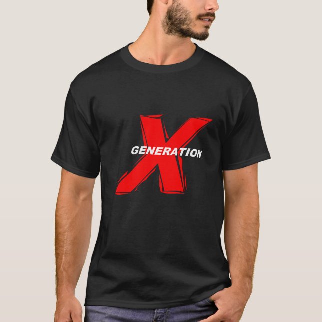 Camiseta T-shirt da GERAÇÃO X (Frente)