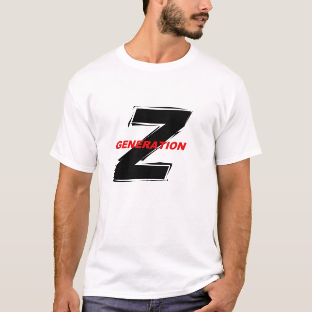 Camiseta T-shirt da GERAÇÃO Z (Frente)