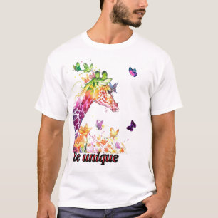 Camiseta T-Shirt da Girafa Magia