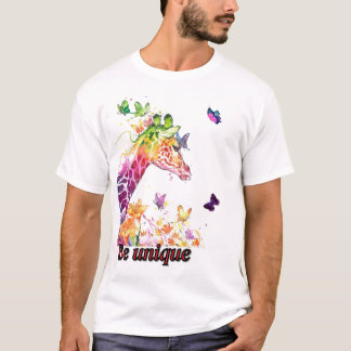 Camiseta T-Shirt da Girafa Magia