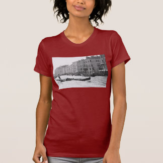 Camiseta T-shirt da gôndola do Gondolier de Veneza Italia