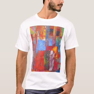 Camiseta T-shirt da grade da cor