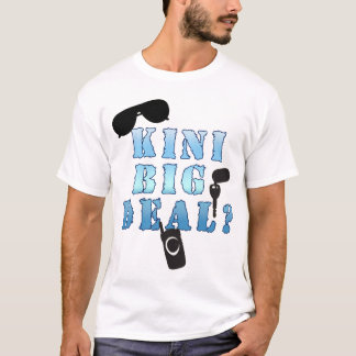 Camiseta T-shirt da grande coisa de Kini