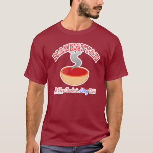 Camiseta T-shirt da guerra do Chowder de Manhattan