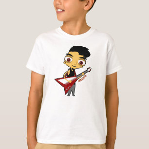 Camiseta T-shirt da guitarra