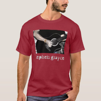 Camiseta T-shirt da guitarra de STEPHEN GRAYCE
