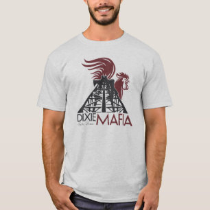 Camiseta T-shirt da herança de Texas da máfia de Dixie