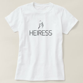 CAMISETA T-SHIRT DA HERDEIRA