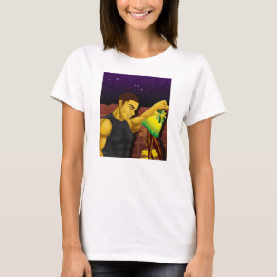 Camiseta T-shirt da história de Tawnya e de Peerren