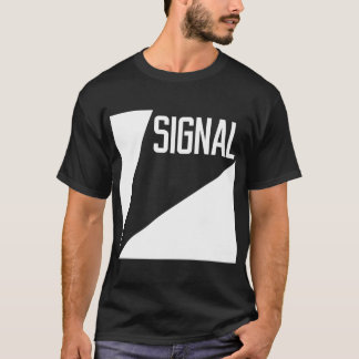 Camiseta T-shirt da história em quadrinhos do sinal - preto