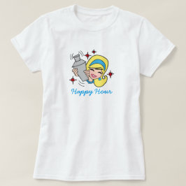 Camiseta T-Shirt da Hora de Retro Feliz