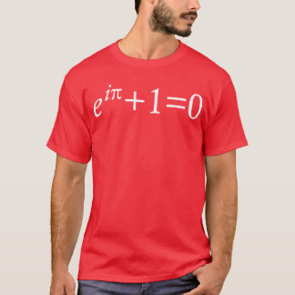 Camiseta T-shirt da identidade de Euler