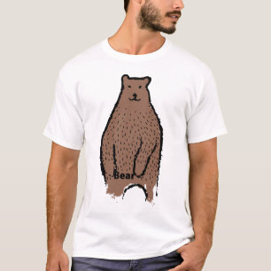 Camiseta T-shirt da identidade do urso
